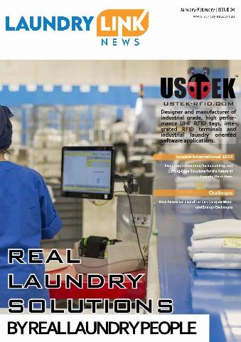 Laundry Link News January/February 2025 cover