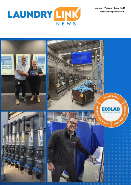 Laundry Link News January/February 2026 cover