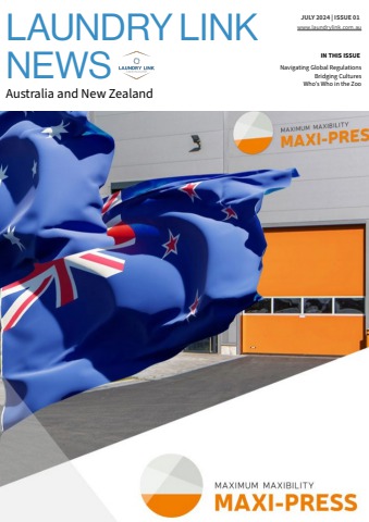 Laundry Link News July/August 2024 cover