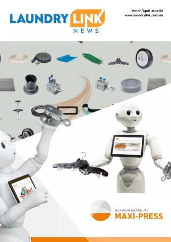 Laundry Link News March/April 2025 cover