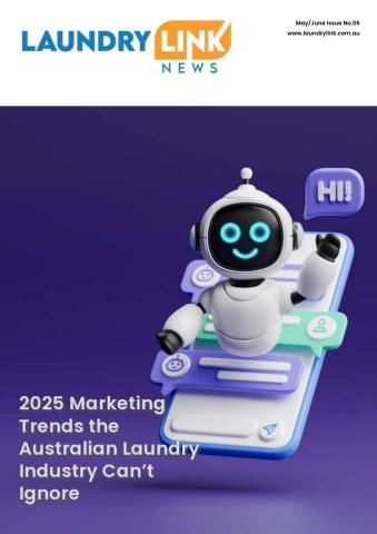 Laundry Link News May/June 2025 cover