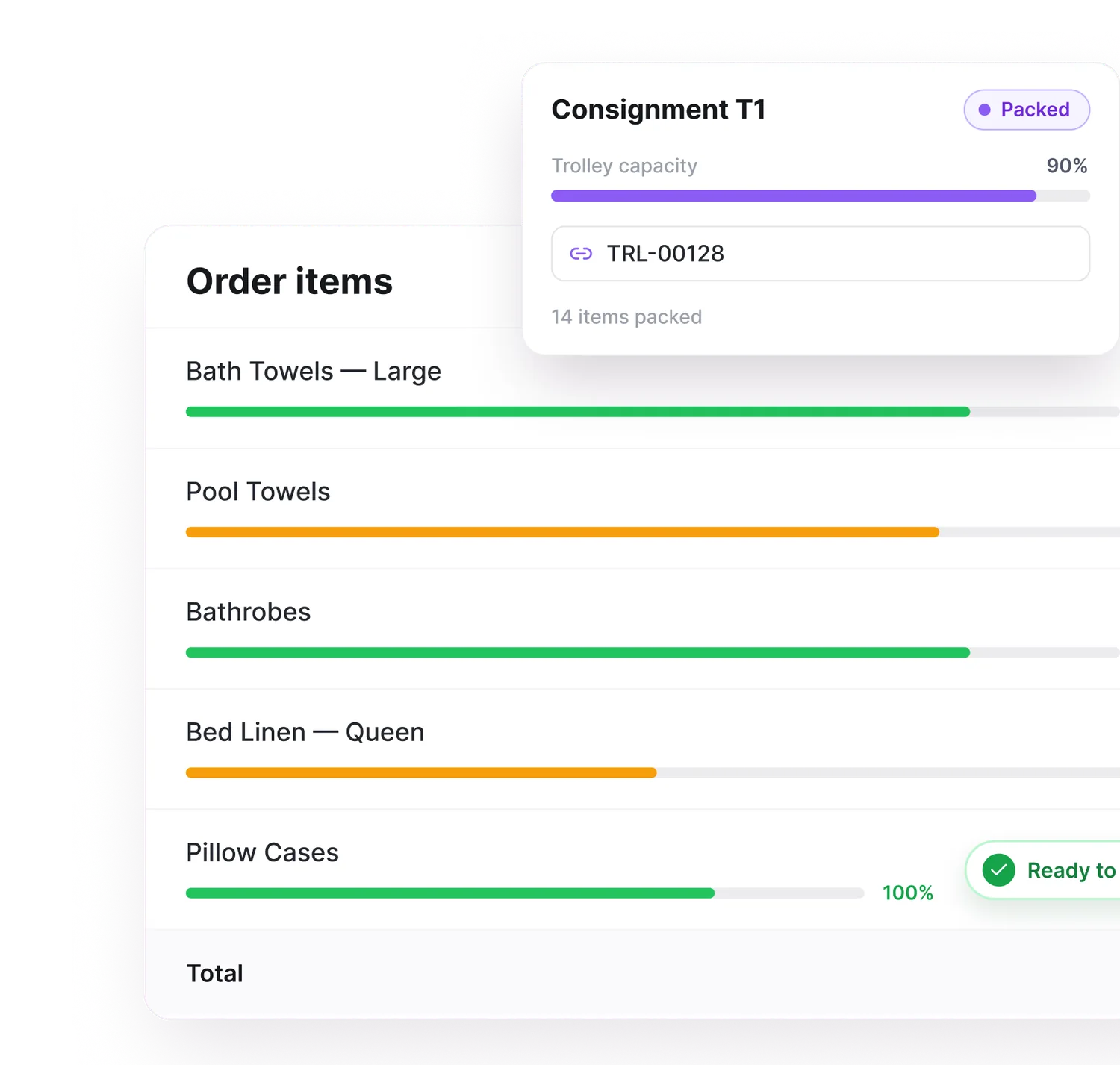 dispatch — Live pick & pack board